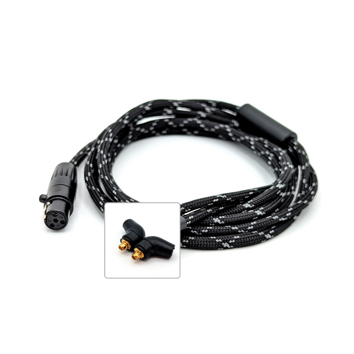 PC-6: Dual angled MMCX balanced modular IEM Cable for Etymotic IEMs