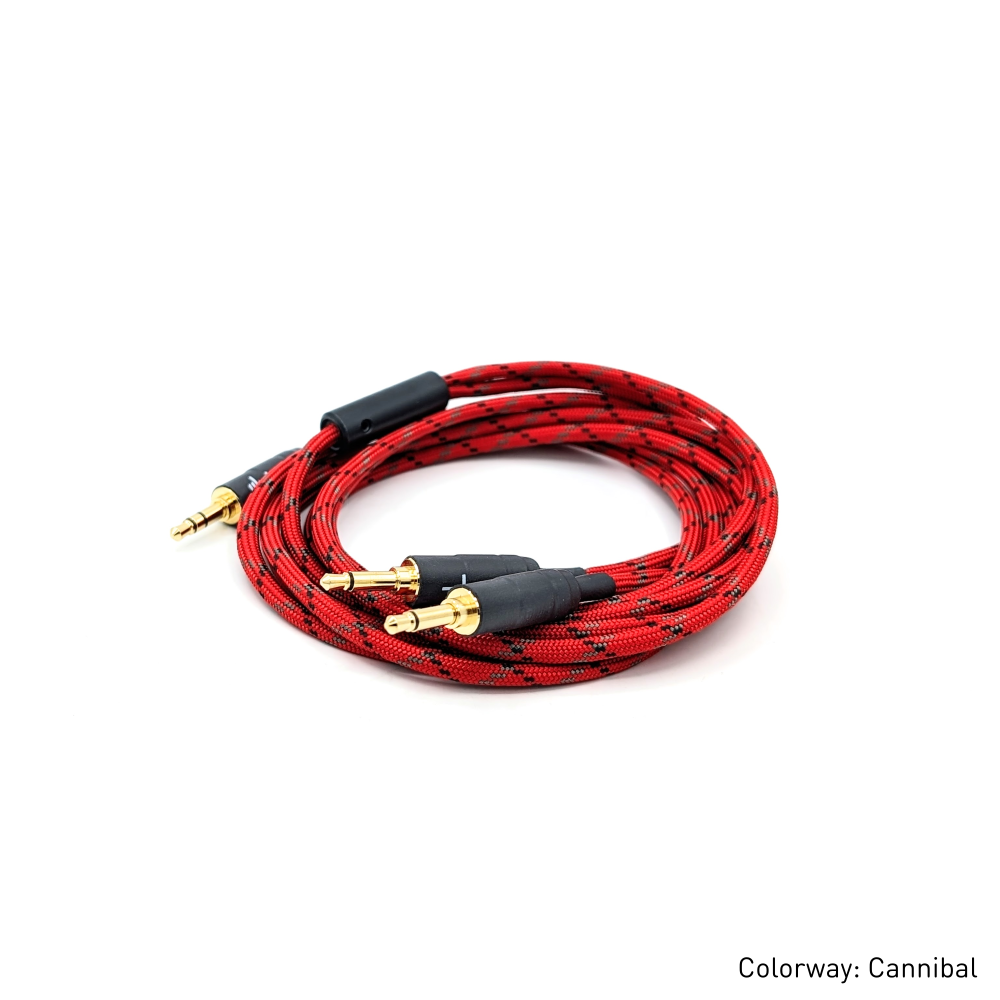 CST-HC-9-THK: Dual 3.5mm Balanced Headphone Cable for Focal headphones + more