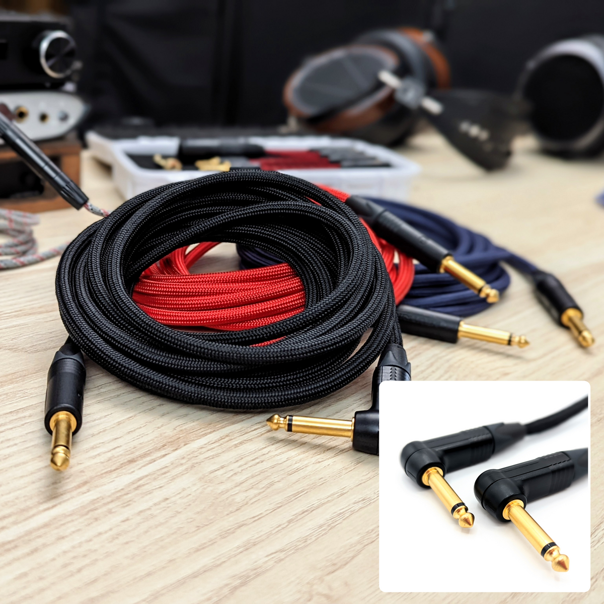 GC3 Right Angle to Right Angle Instrument Cable (Color / Length opti