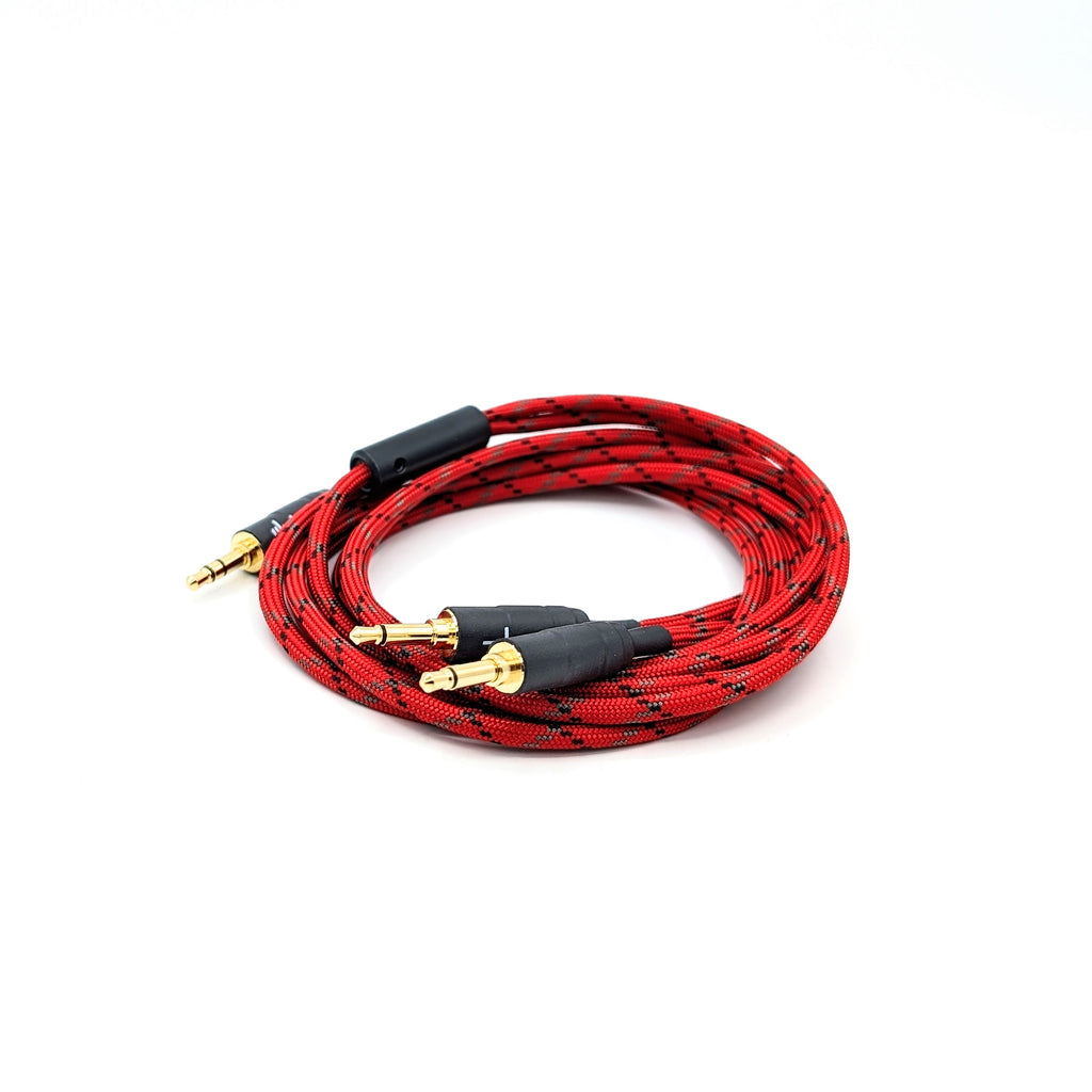 Custom Dual 3.5mm headphone cable for Focal / Hifiman + more