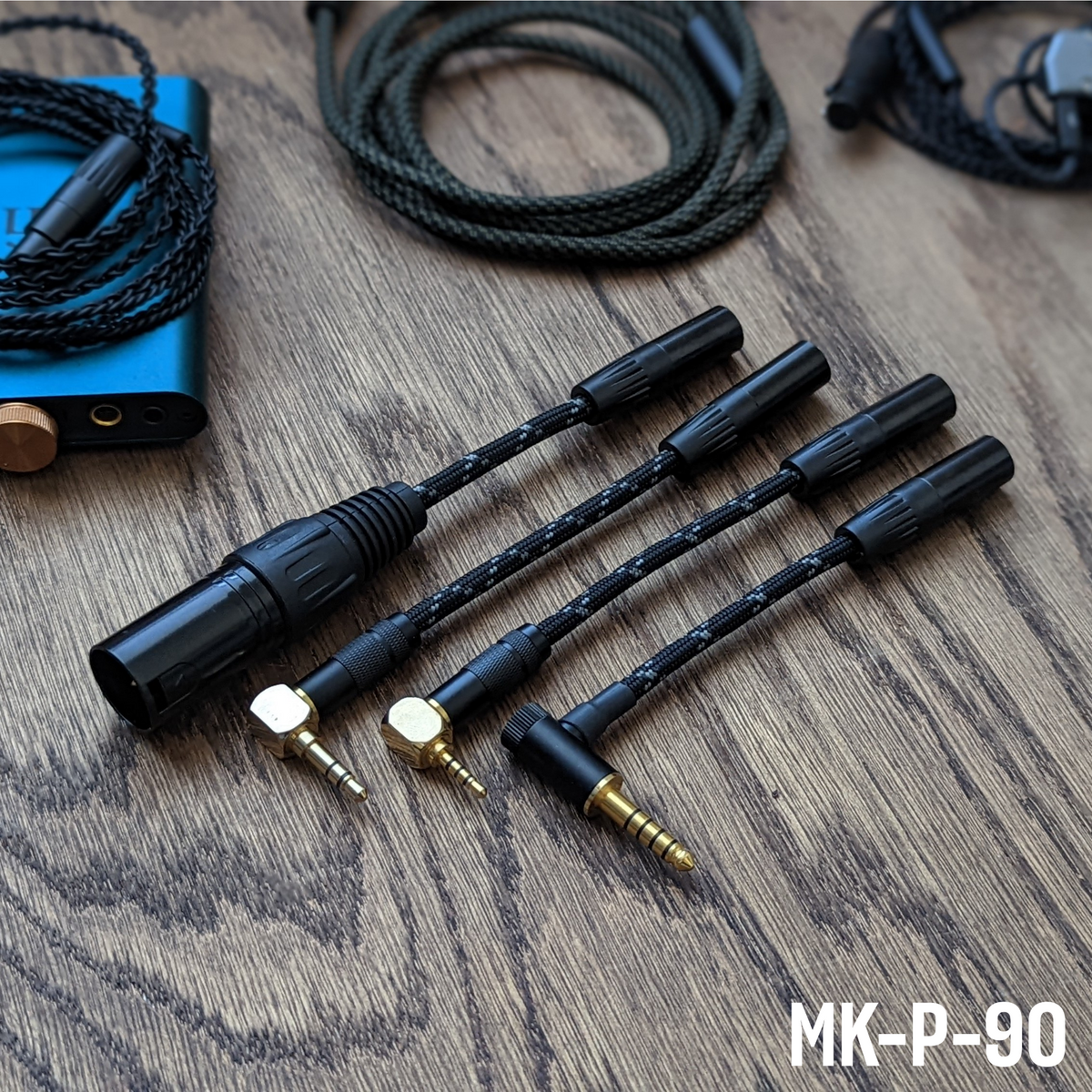 PC-3-QDC: Dual Angled 2-pin (QDC) balanced modular IEM Cable PC-3-QDC: Dual Angled 2-pin (QDC) balanced modular IEM Cable
