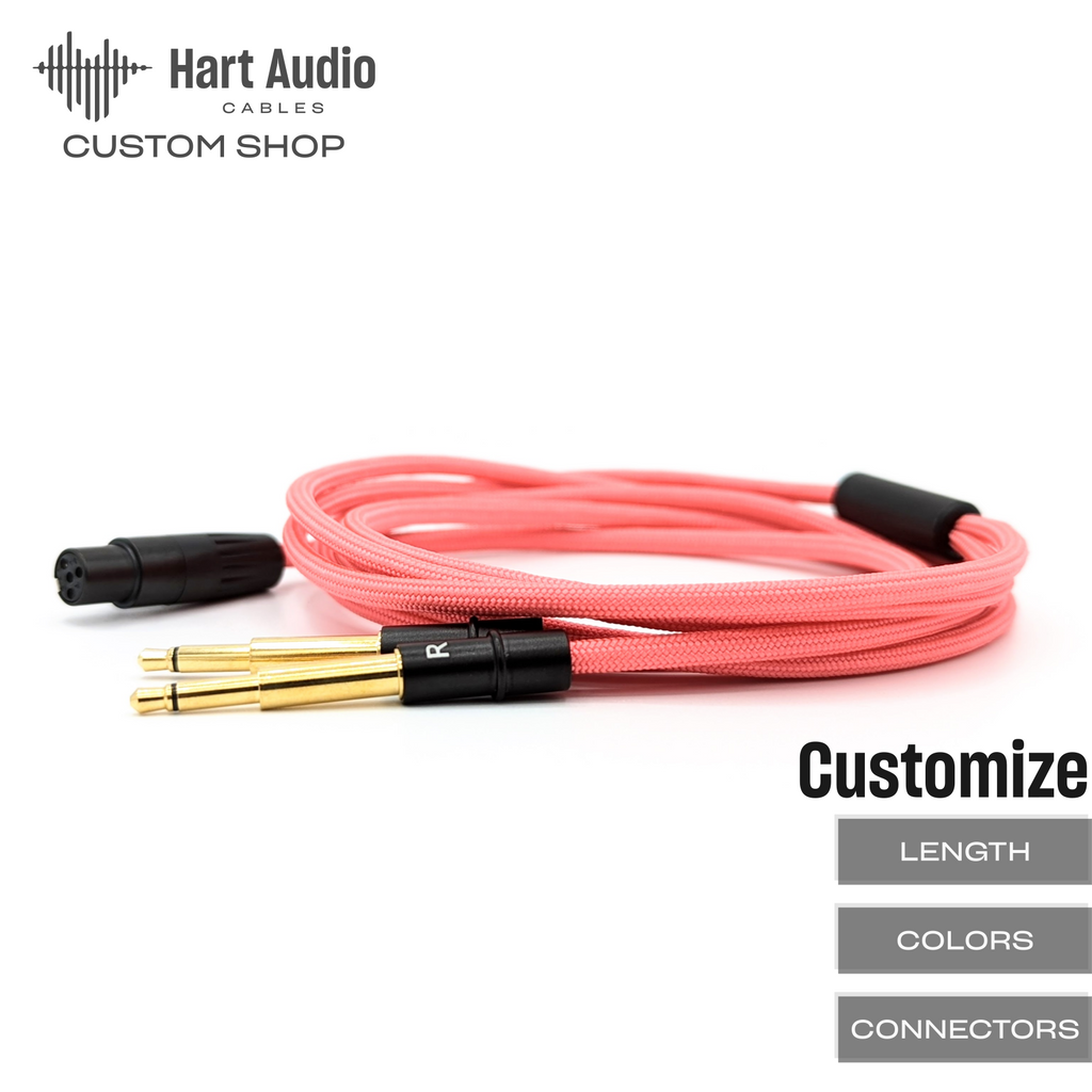 Custom Dual 3.5mm Cable for Meze 99 / 109 Series