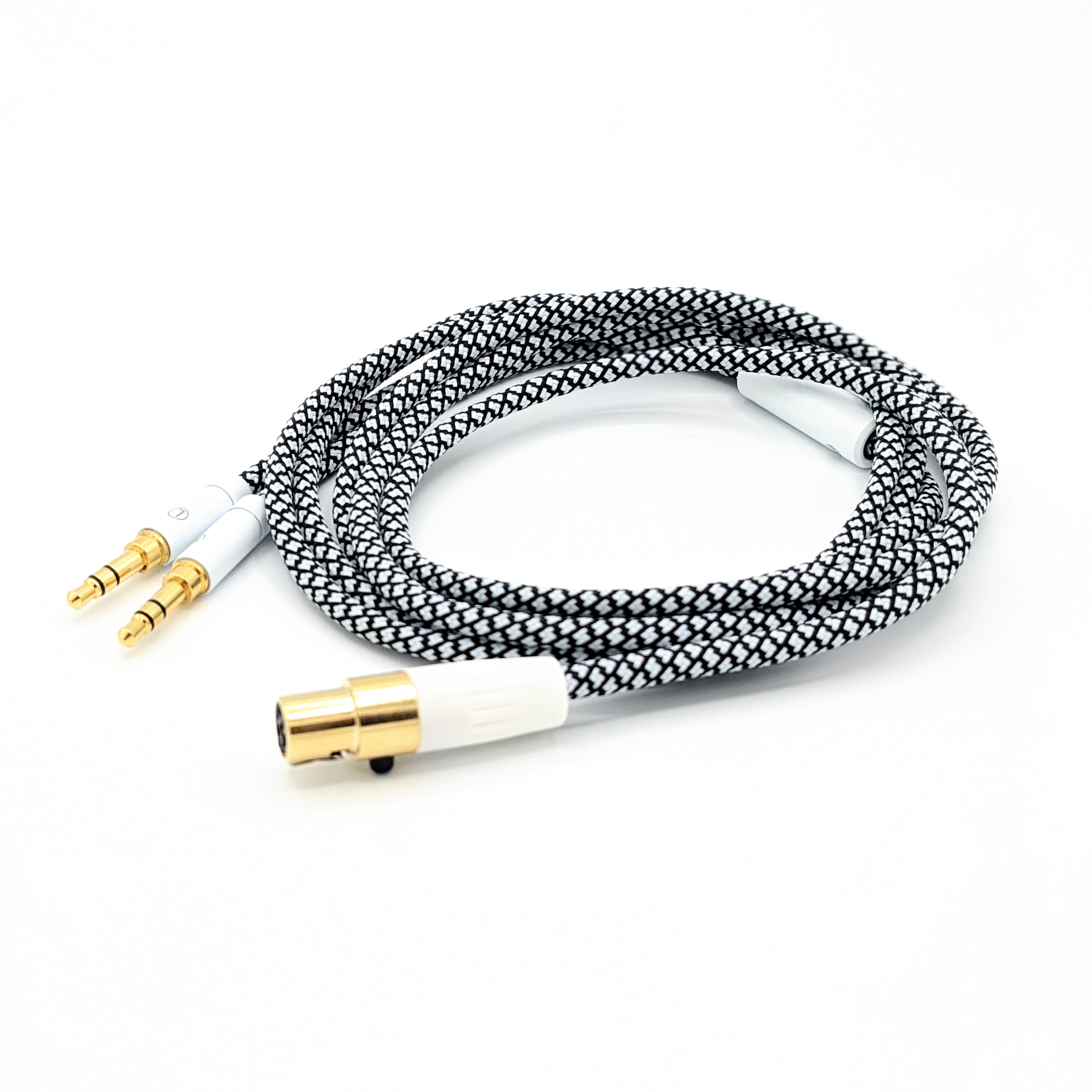 CST-HC-9: Custom Dual 3.5mm TRS Balanced Headphone Cable for Hifiman, Focal, Meze 109 Pro, Meze Liric, and more