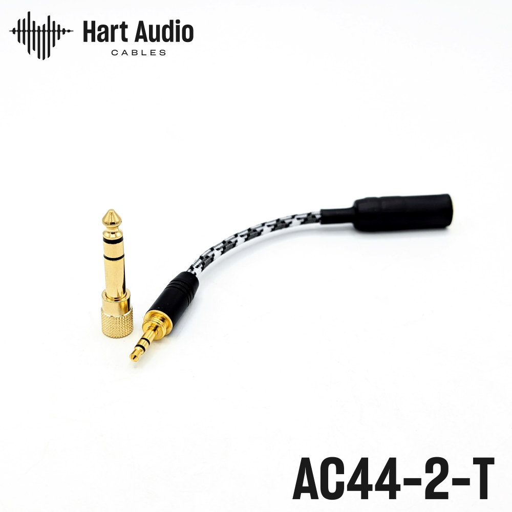 AC44-2-T : 4.4mm to 3.5mm adapter