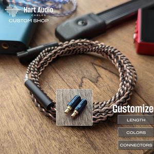 CST-PC-5-NK: Custom NK Series Dual MMCX Balanced IEM Cable for IE400pro / 500 + more