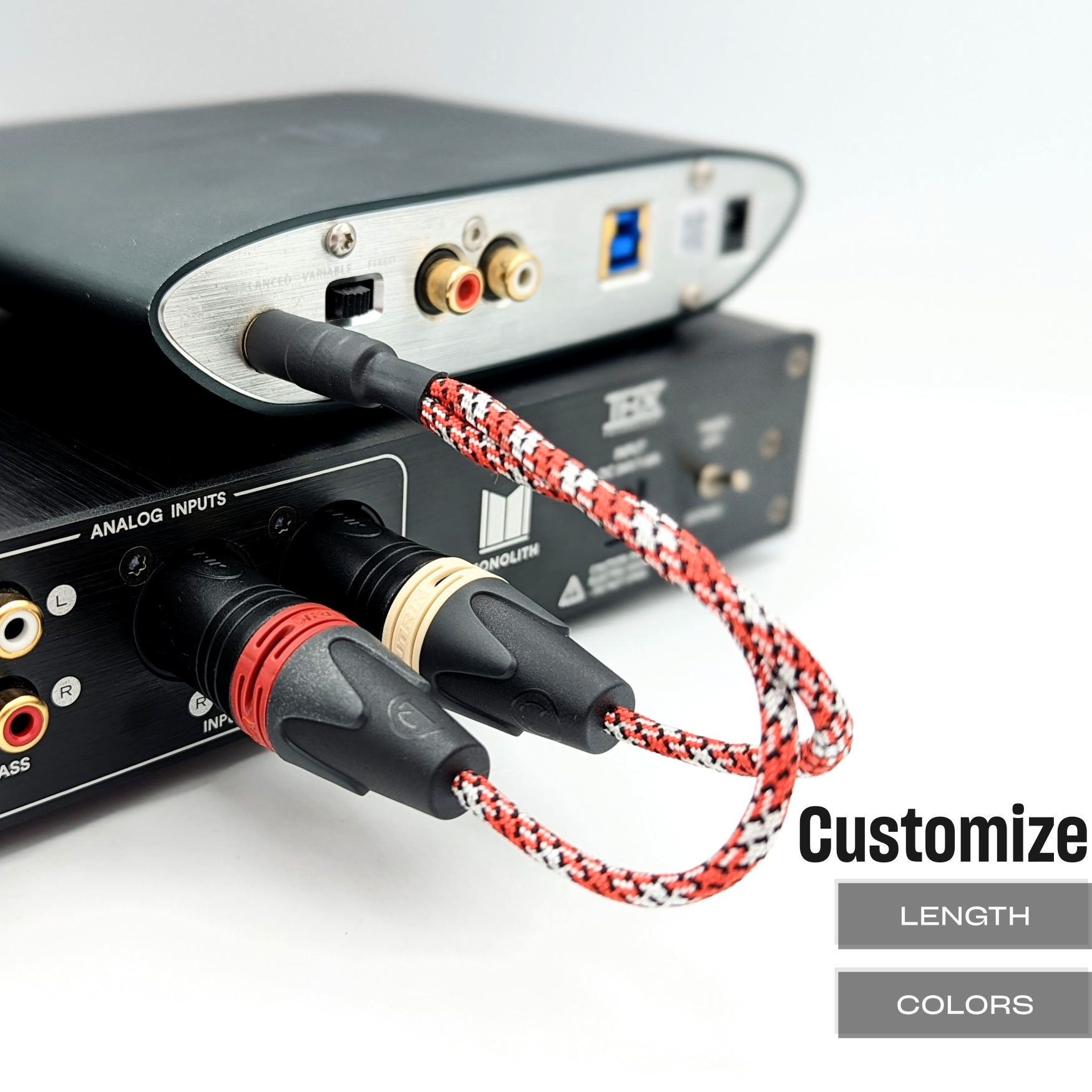 CST-TC-3: Custom 4.4mm to XLR Cable