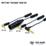 PC-6-NK: Dual angled MMCX balanced modular IEM Cable for Etymotic's IEMs
