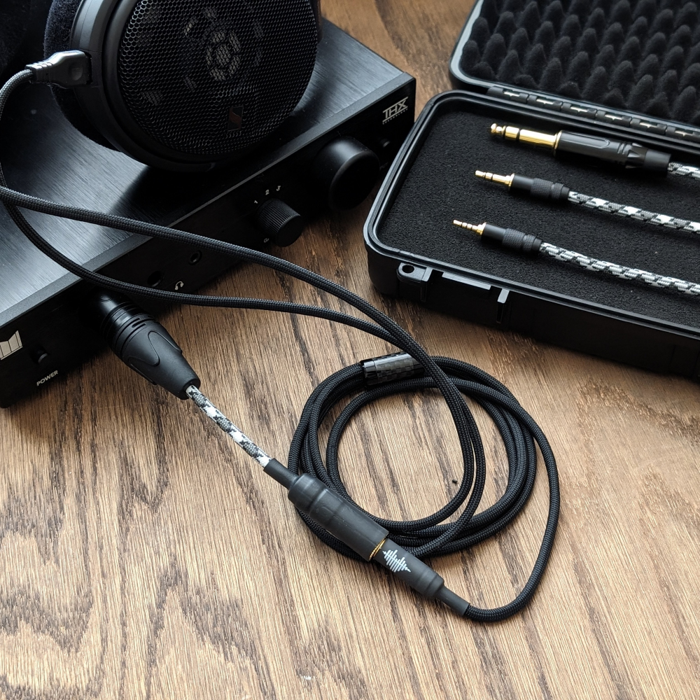 CST-AC44-3 : Custom 4.4mm to 4-pin XLR adapter – Hart Audio Cables