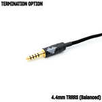 RPL-HC-18-K: Dual 3-pin mini-XLR headphone cable for Koss A/550