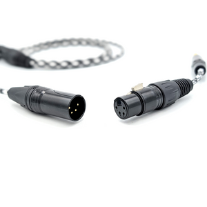 AC4X-2-T : 4-pin XLR to 3.5mm adapter