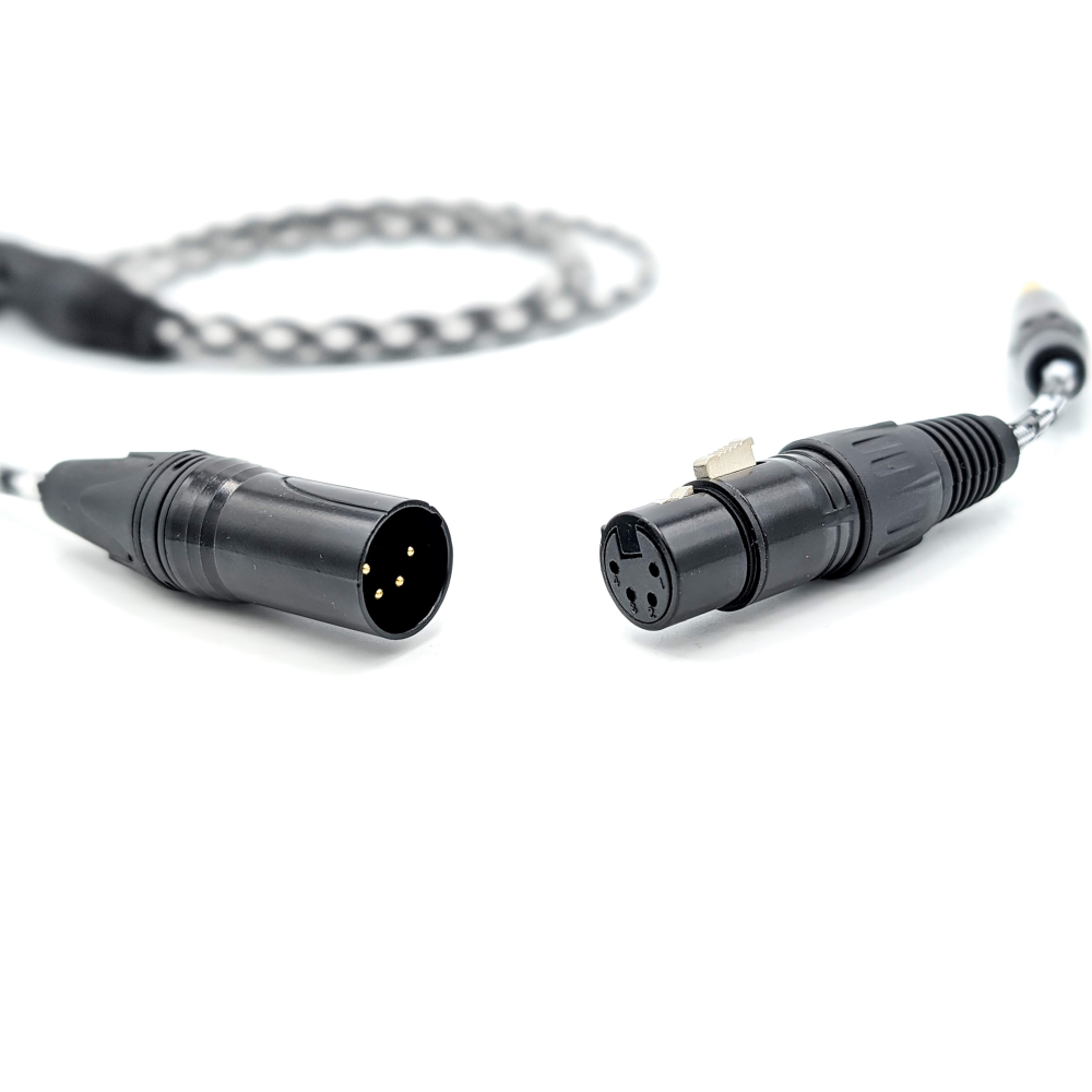 CST-AC4X-3 : Custom 4-pin XLR Extension Cable