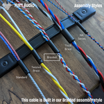 BRA-HC-15: Braided Dual Lemo Utopia Cable