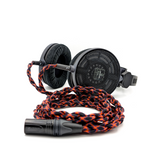 CHBRA-HC-6-Dual: Custom Thick Braided Dual Locking 2.5mm cable for ATH-R70x Headphones