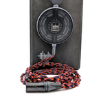 CHBRA-HC-6-Dual: Custom Thick Braided Dual Locking 2.5mm cable for ATH-R70x Headphones