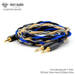 RPL-HC-9-THK: Dual 3.5mm Cable for Focal headphones + more