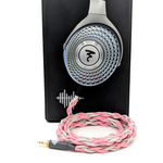 BRA-HC-1: Braided 3.5mm headphone cable for Focal Hadenys / Azurys, SHP9500 + more