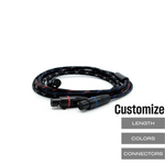 CST-HC-10: Dual [F] 4-pin mini-XLR Balanced Headphone Cable for Audeze / ZMF / Meze