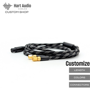 Custom Dual Screw-on Balanced Headphone Cable for Hifiman HE-400 + more