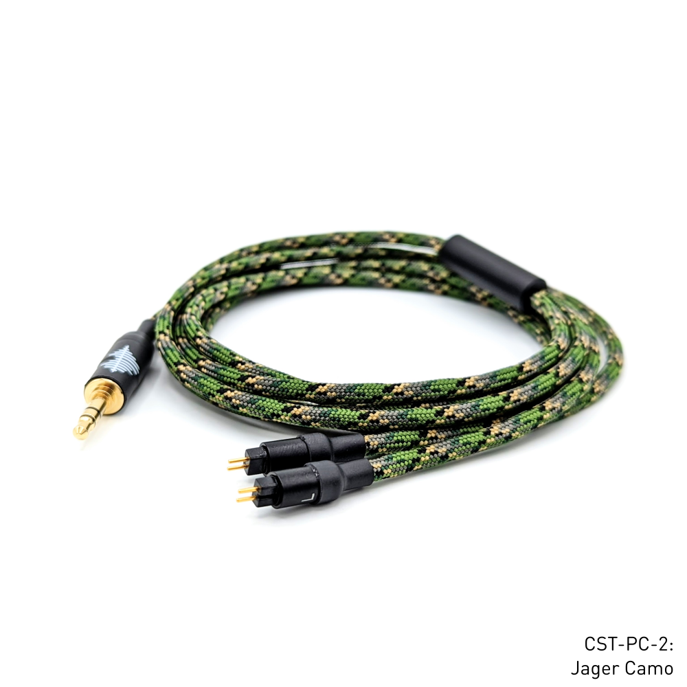 CST-PC-2: Custom Dual 2-pin IEM Cable (Balanced Capable) – Hart Audio ...