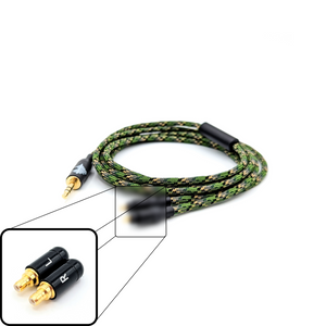 CST-PC-5: Custom Dual Senn MMCX IEM Cable for IE400 pro / IE500 + more (Balanced Capable)