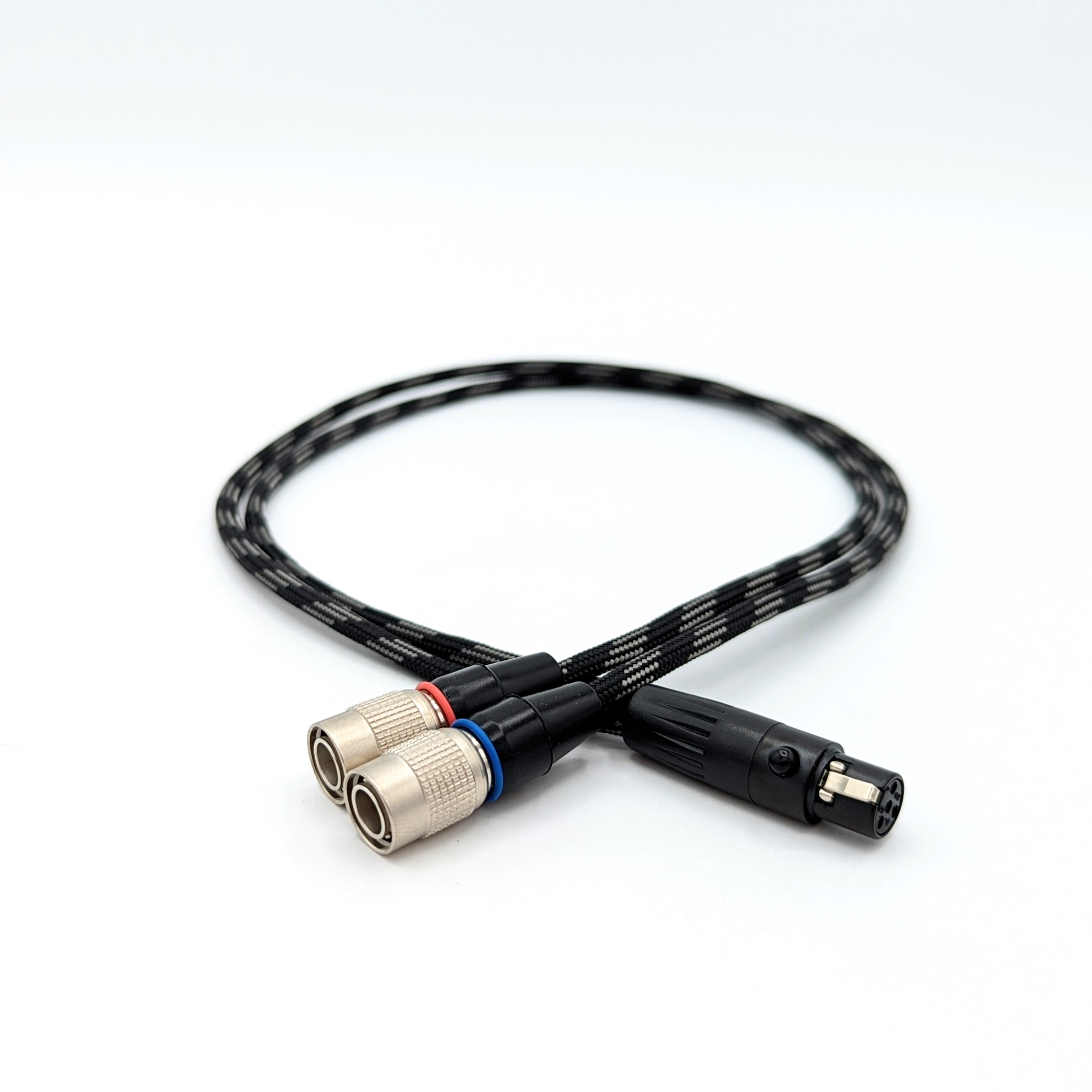 HC-12-Split: Dual Push-Pull split headphone cable for DCA / Mr. Speake ...