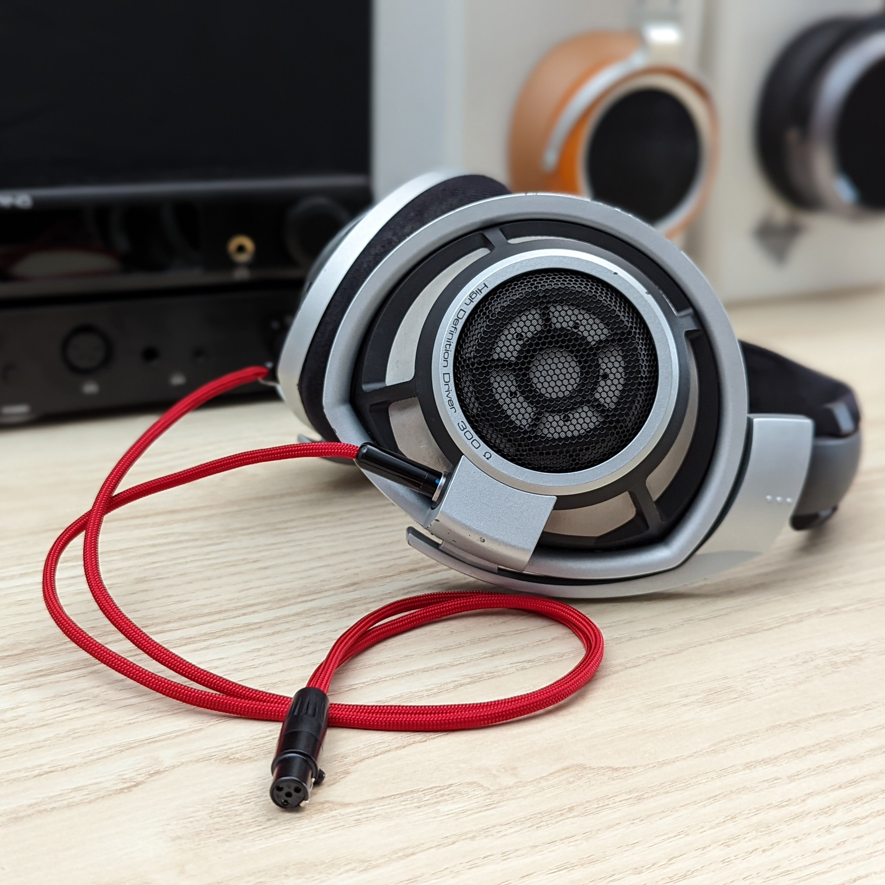 HC-13-Split: Dual HD800 series headphone cable for Sennheiser headphones