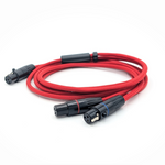 HC-18-K: Dual 3-pin mini-XLR modular headphone cable for Koss A/550