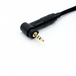 CST-HC-3-C: Custom 90° 2.5mm headphone cable for T50RP 50th anniversary headphones (Balanced options)