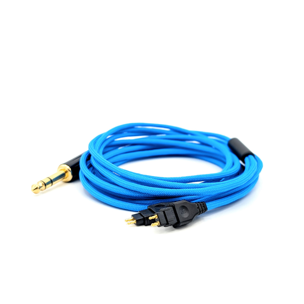 Custom Color Dual Senn. 2-pin balanced headphone cable for HD600, 6XX, 58X + more