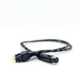 HC-5-Split: Dual Senn. 2-pin split headphone cable for HD600, 6XX, 58x + more