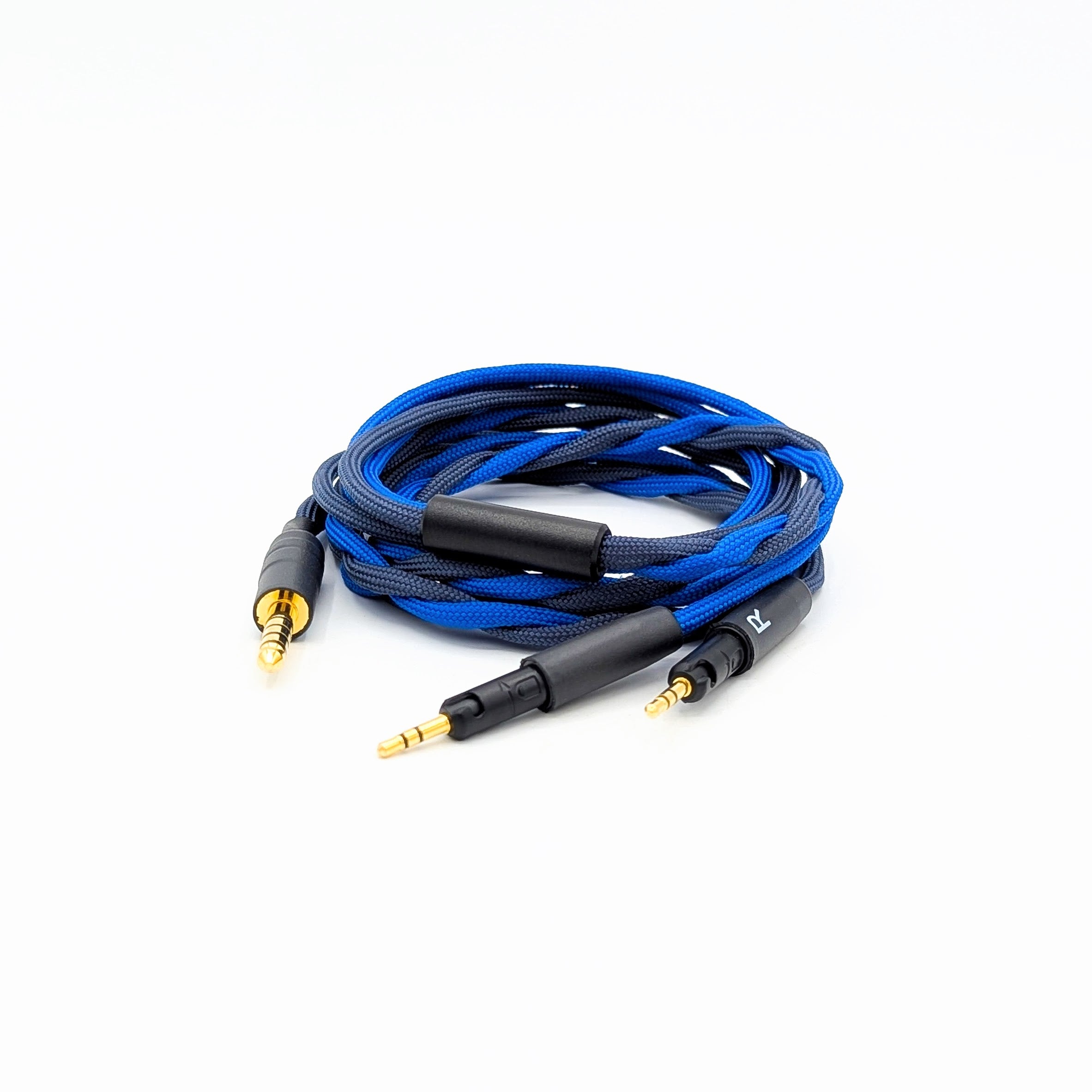 Custom Twisted Braid Dual Locking 2.5mm cable for ATH-R70x / R70xa Headphones