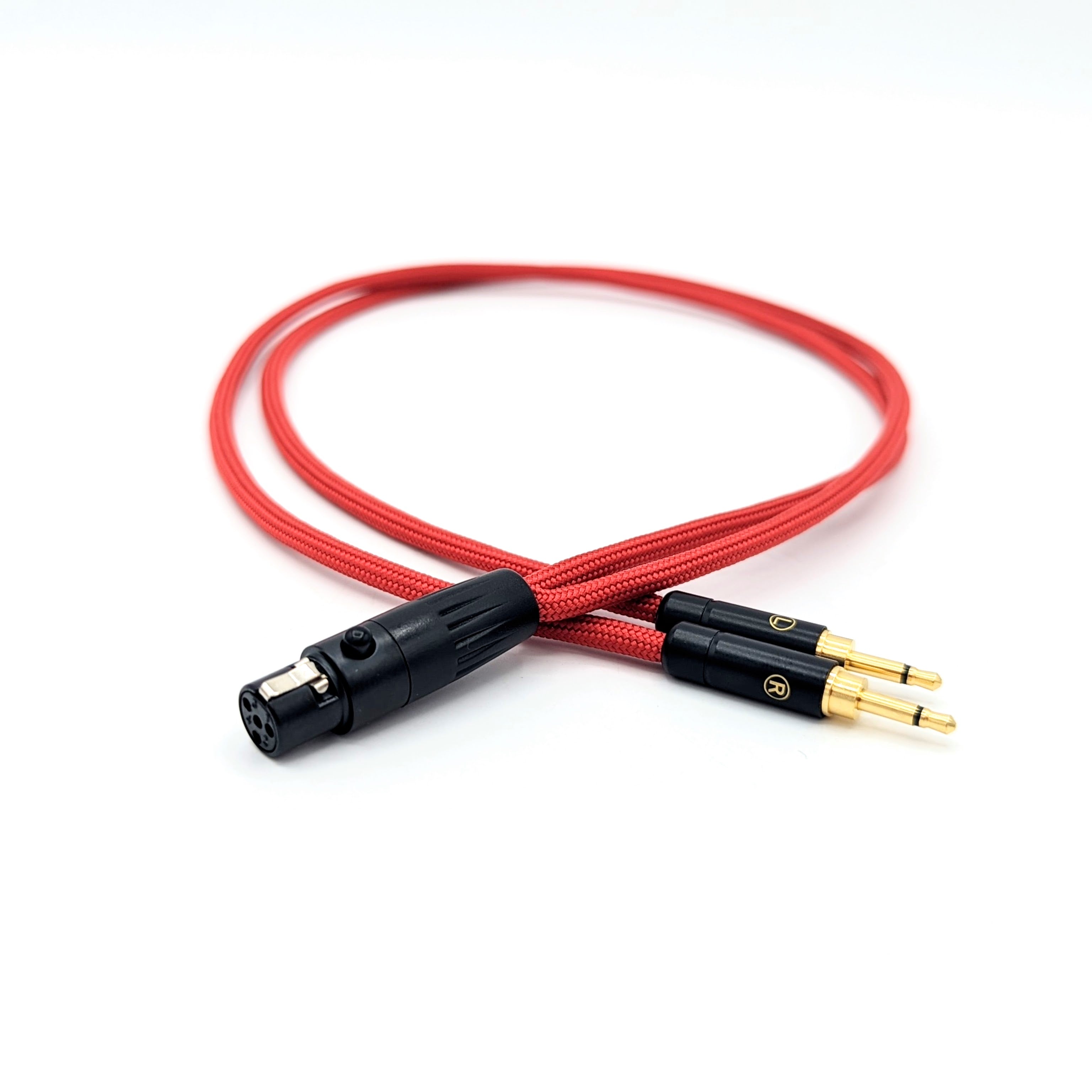 HC-7-Split: Dual 2.5mm split headphone cable for Sivga, Sendy, Abyss ...