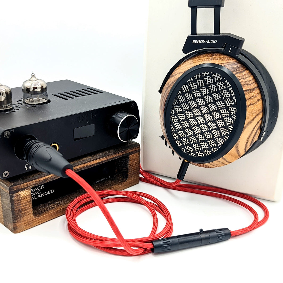 HC-7-Split: Dual 2.5mm split headphone cable for Sivga, Sendy, Abyss ...