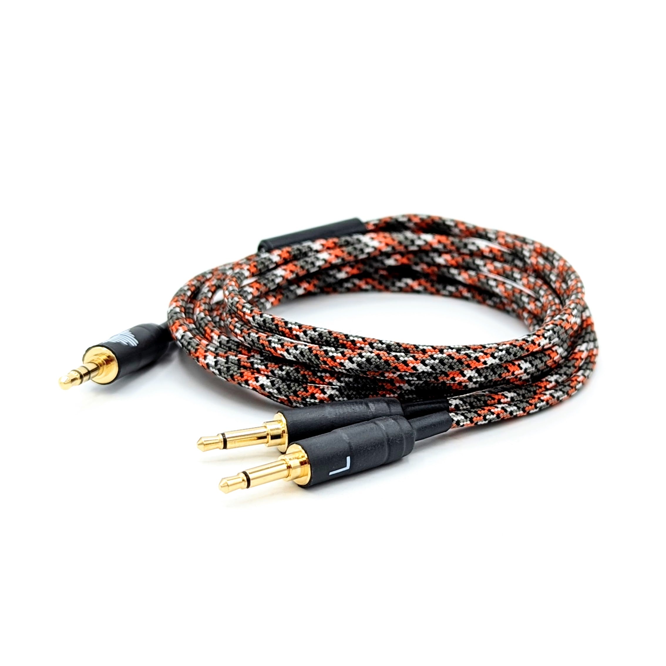 Custom Dual 3.5mm TRS headphone cable for Focal / Hifiman + more
