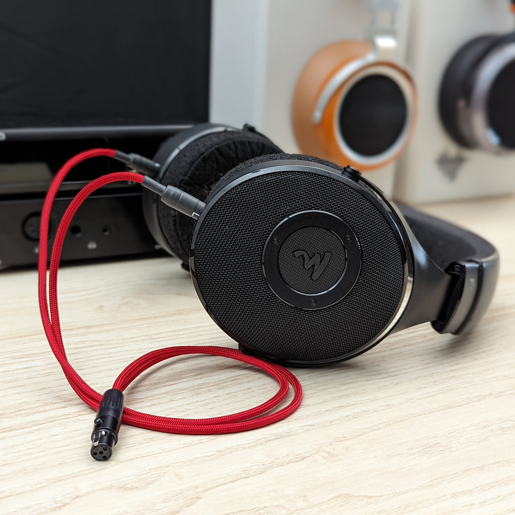 HC-9-THK-Split: Dual 3.5mm split headphone cable for Focal, Hifiman, Harmonicdyne and more