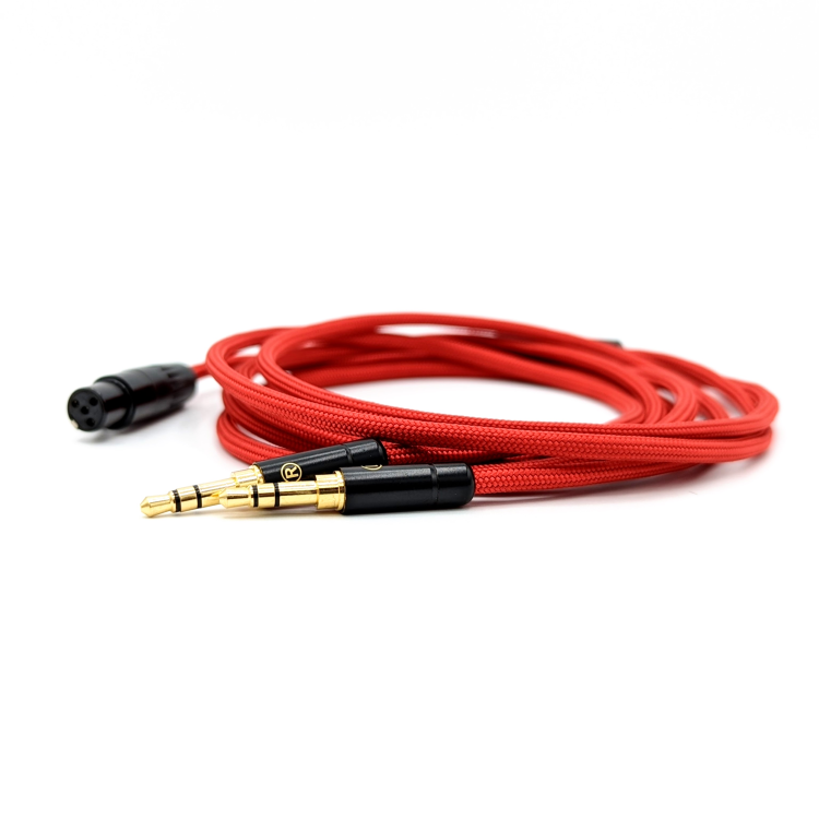 HC-9-TR: Dual 3.5mm TRS Balanced Cable for Beyerdynamic, Sony headphones + more