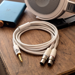 LR05 - Limited Run HC-18-K Dual 3-pin mini-XLR Balanced Headphone Cable for Koss A/550
