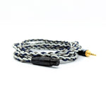95BRA-HC-4: Custom Braided 3-pin mini-XLR cable for AKG, Beyerdynamic headphones