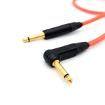 GC-2: Straight to Right Angle Instrument Cable (Color / Length options)