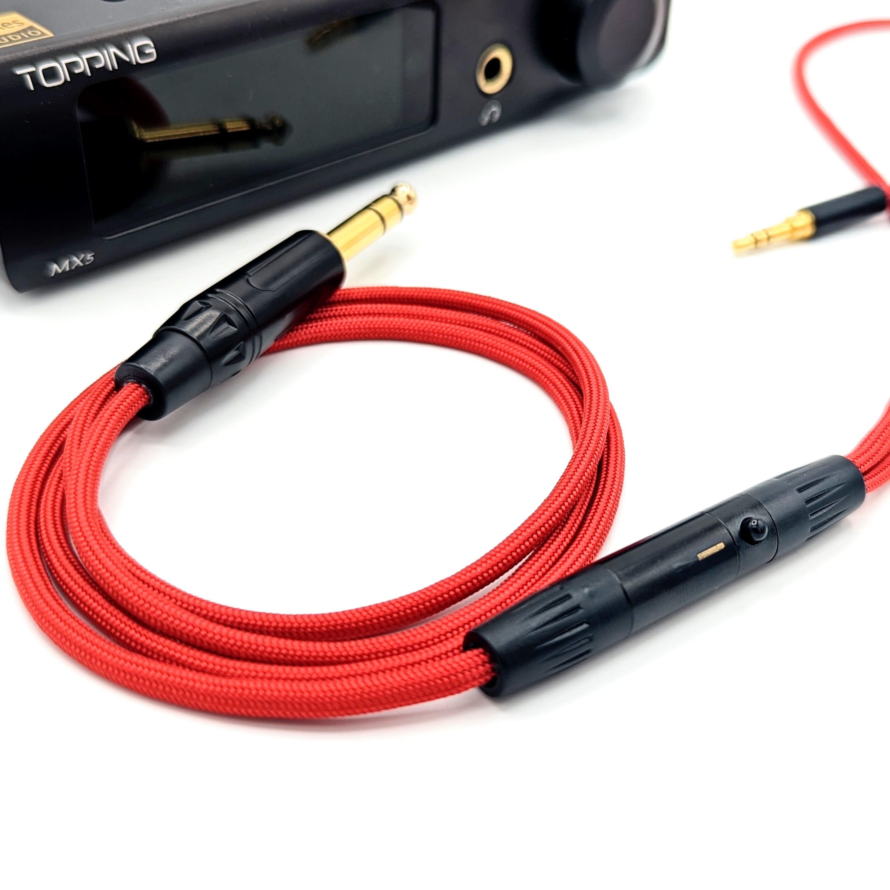 HC-7-Split: Dual 2.5mm split headphone cable for Sivga, Sendy, Abyss ...