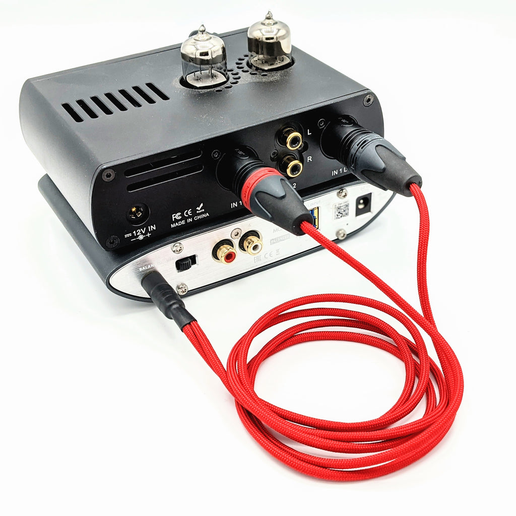 X418Monosaudio A201 99.998% OFC Copper RCA Audio Cable XLR Balance Bulk  Cable Hifi RCA Signal Cable Wire Audio Video Extend Line