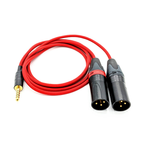 TC-3: 4.4mm Pentaconn to Dual 3-pin XLR – Hart Audio Cables