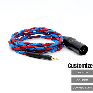 TWBRA-HC-6-B-NDH: Twisted Braid Locking 2.5mm Cable for Neumann NDH20 / NDH30