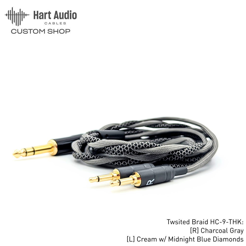 RPL-HC-9-THK: Dual 3.5mm Cable for Focal headphones + more