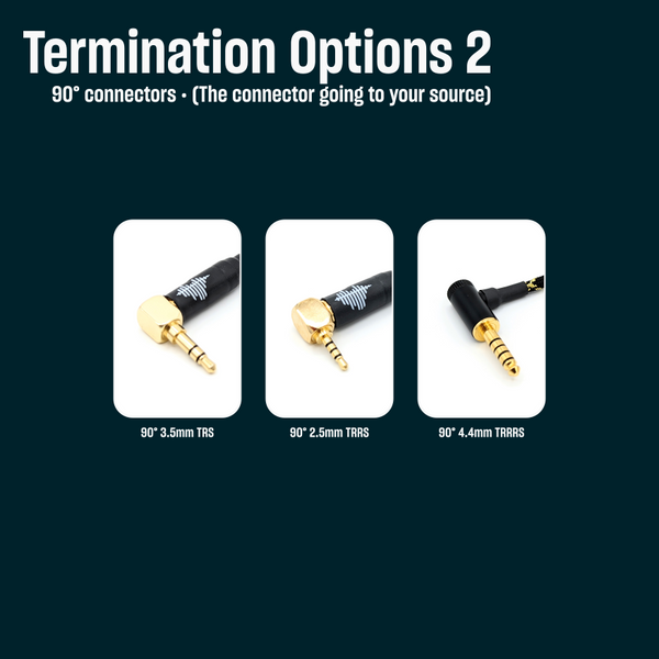 Custom Dual 2.5mm Balanced Headphone Cable Hart Audio Cables