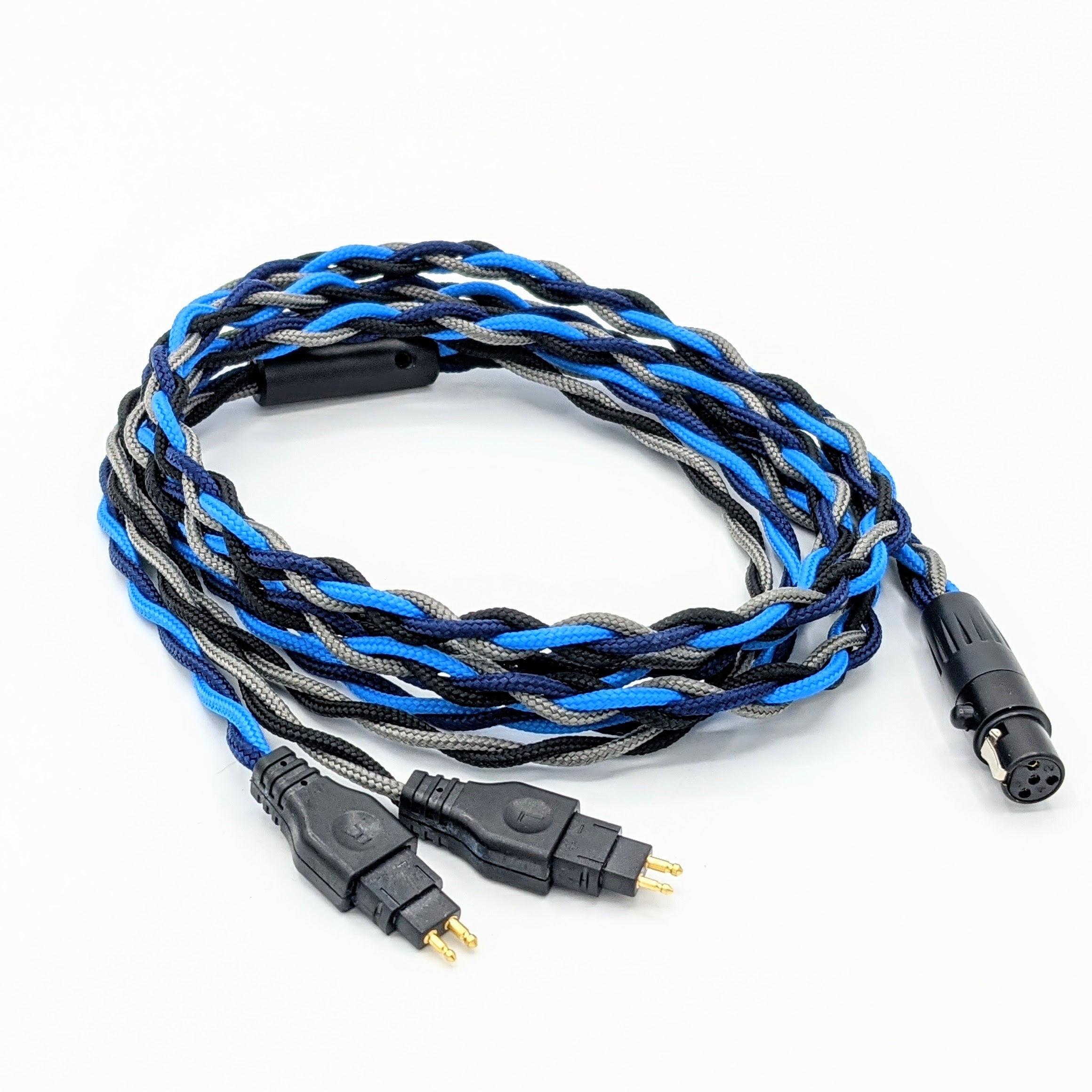 fyrværkeri nederlag stimulere Custom Braided Dual Sennheiser 2-pin Cable for HD600, HD6XX, 58x and m –  Hart Audio Cables
