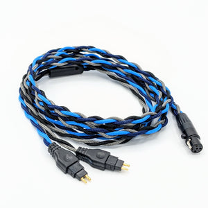 Cable de audio téreo HiFi con rorte para auricular SENNHEISER HD6 Cable de audio téreo HiFi con rorte para auricular SENNHEISER HD6