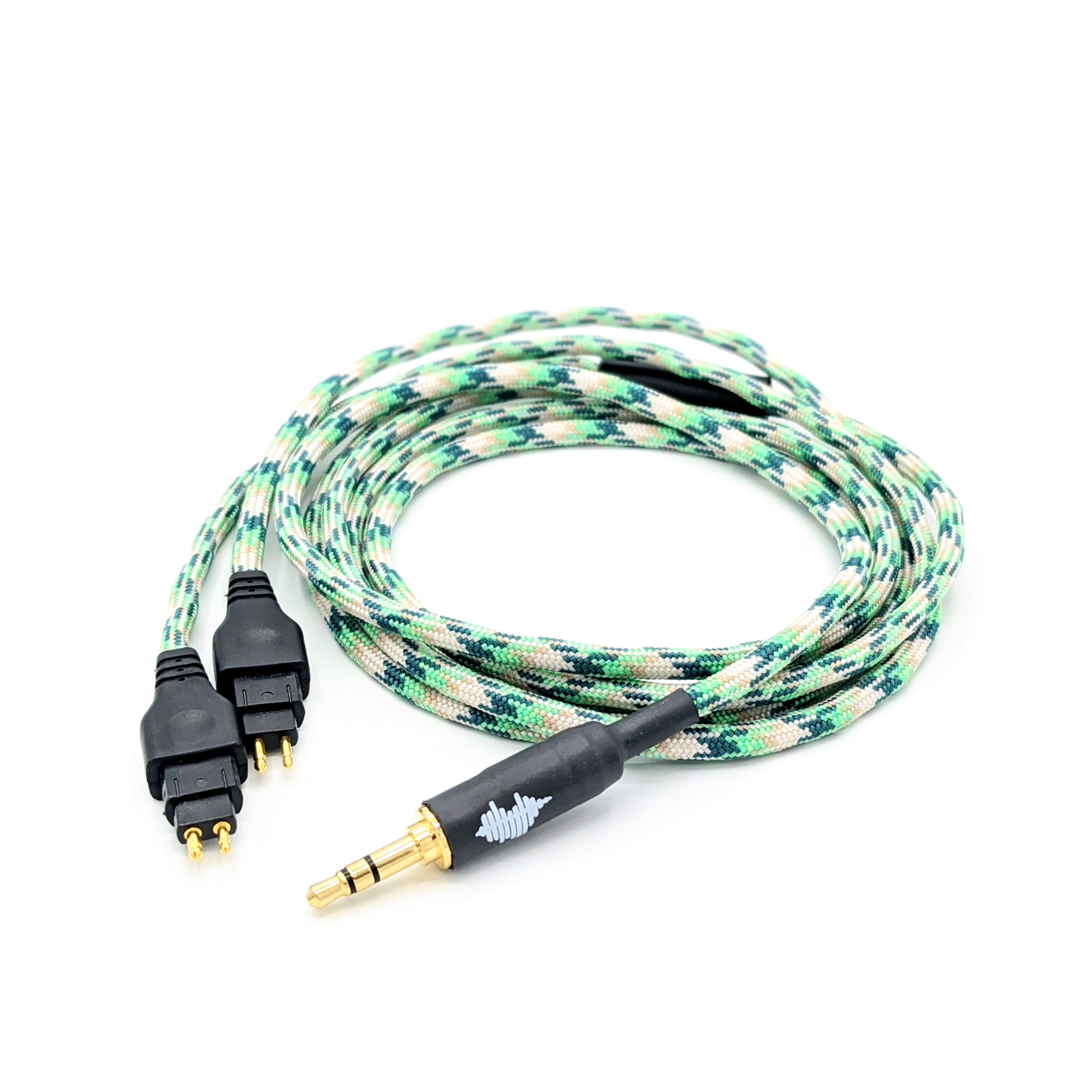 Custom Dual Sennheiser 2-pin Cable for HD600, HD6XX, 58x and more – Hart  Audio Cables