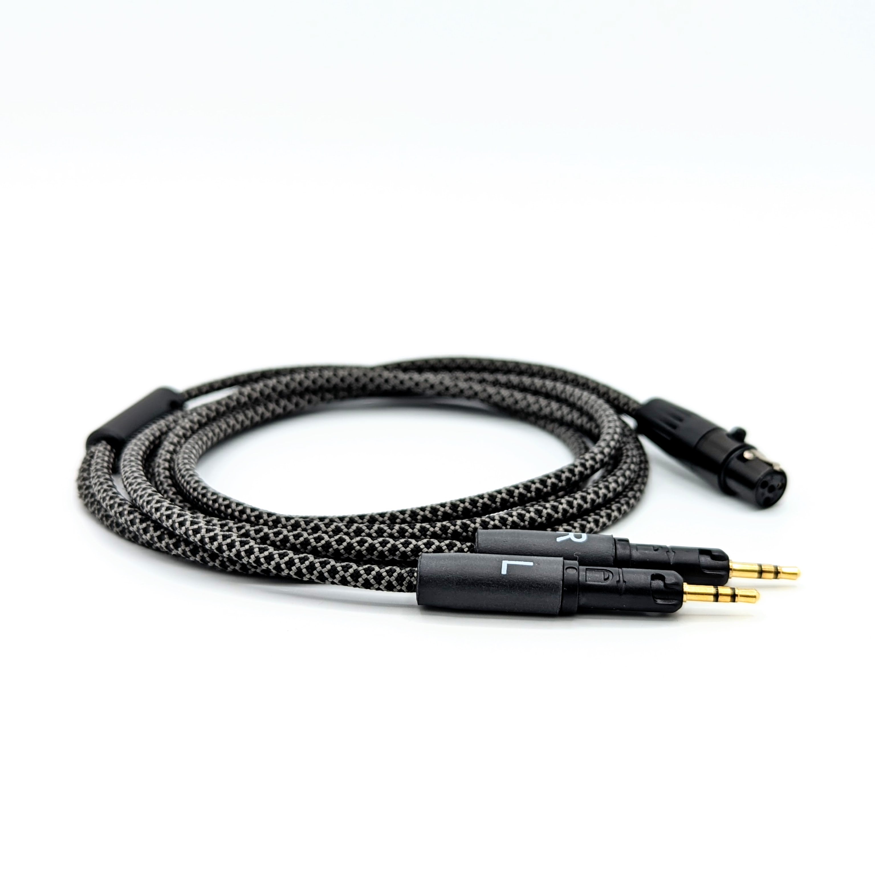 Custom Dual Locking 2.5mm cable for ATH-R70x Headphones