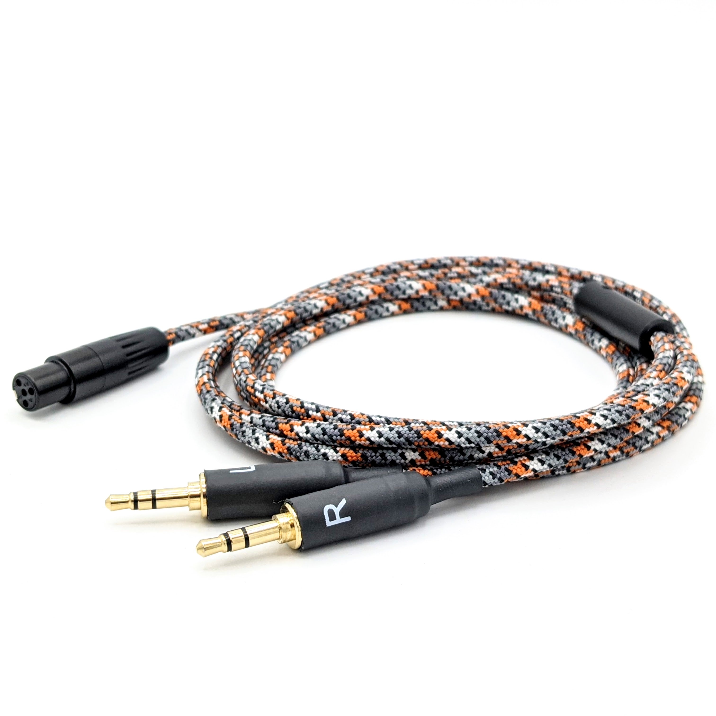 Custom Dual 3.5mm Balanced Headphone Cable for Focal headphones + more